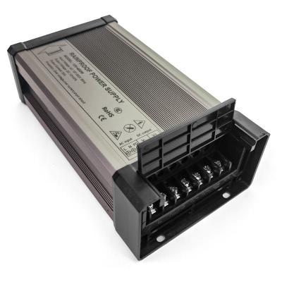 China 12V 24V 15A 25A 30A Rainproof Switching Power Supplies 300w 400w For Outdoor LED for sale