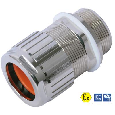 China KBM 01 02 Series IP66 Explosion Proof Cable Glands Single Seal Unarmoured for sale