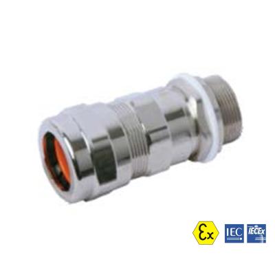 China Armoured Unarmoured Explosion Proof Cable Gland IP68 for Zone 1  Zone 2 for sale