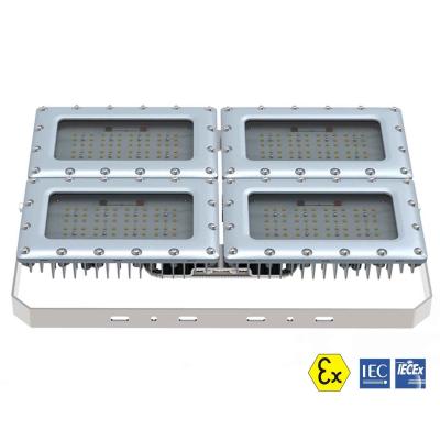 China IIC Zone 1 LED Explosion Proof Flood Light Four Lamps 320W 400W 480W for sale
