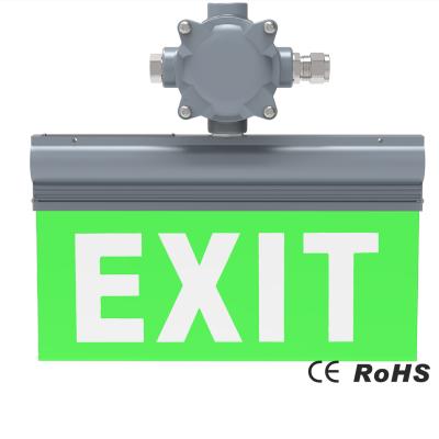 China RoHS High Efficacy 6W 0.5W LED Emergency Exit Light In Hazardous Area for sale