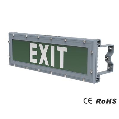 China Shock Resistant 2ft LED Emergency Exit Signs IP66 Swordfish Series for sale