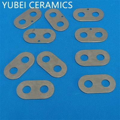 China Customized SiSiC Ceramics Facing Wear Resistant 90HRA High Flexural Strength for sale