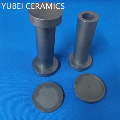 China Temperatura alta de cerámica sic estructural negra de la placa resistente para la industria que trabaja a máquina en venta