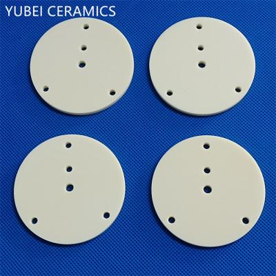 China 29W/mK 500mm Alumina Ceramic Plates round Industrial Ceramic Products for sale