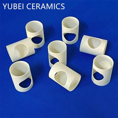 China Tubos de cerámica de alúmina fina 29W/MK Buje de alúmina de alta dureza en venta