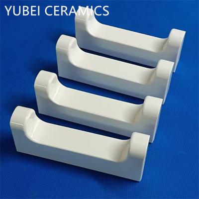 China Glazed Insulating Textile Ceramic Guides Al2O3 Wear Resistant Ceramic for sale