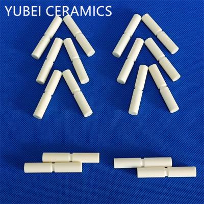 China 2400MPa Dry Pressing Industrial Ceramic Rod , Alumina Ceramic Shaft for sale