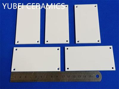 China 95% Alumina Ceramic Plates White Heat Dissipation Size Customized for sale
