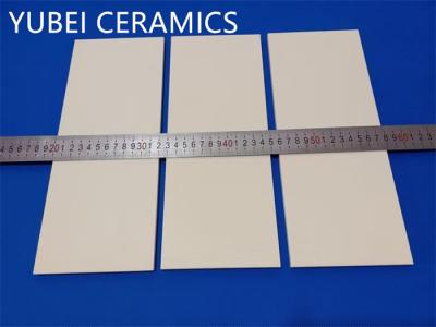 China Light Yellow 99% Alumina Ceramic Plates Dry Pressing High Strength for sale