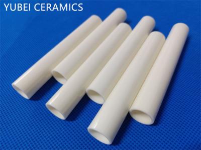 China Low Activity Alumina Ceramic Tubes Ivory  Polishing And Insulating ISO9001 Approved for sale