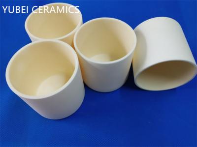 中国 耐久力のある高温陶磁器の処理し難いアルミナの陶磁器のるつぼ 販売のため