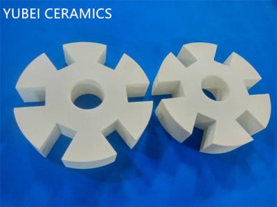 Chine Composants céramiques industriels d'alumine de roue à aubes en céramique mécanique à vendre