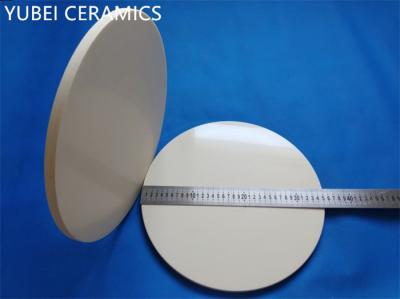 China Round Polishing Alumina Ceramic Plates 95% Al2O3 Ceramic Insulation Sheets for sale