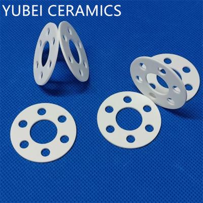China 95% Alumina Ceramic Gasket Insulating And Wear Resistant Alumina Washer for sale