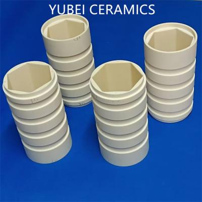 Cina Tubi isolanti in ceramica di allumina al2O3 ad alta temperatura al 99% in vendita