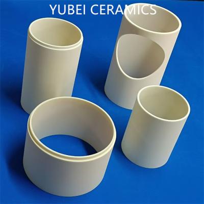 China Tubos de proteção de cerâmica de alumínio resistentes ao desgaste e isolantes à venda