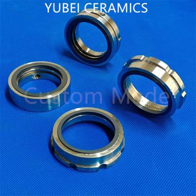 Cina Precise Tolerance Sic Ceramic Rings for High Temperature Environments in vendita