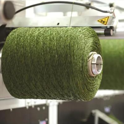 China Polypropylene PE Artificial Grass Yarn Synthetic For Landscape 5500 Dtex for sale