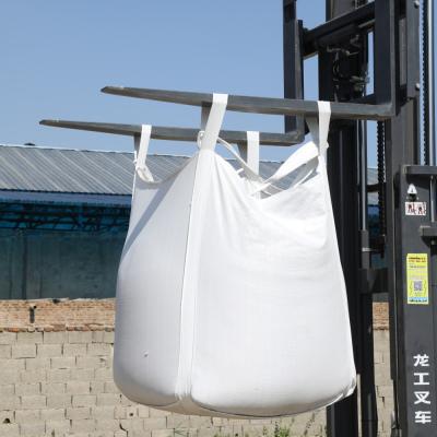 China Customized FIBC Jumbo Bags Big For Cement Packaging Storage 500kg 1000kg for sale