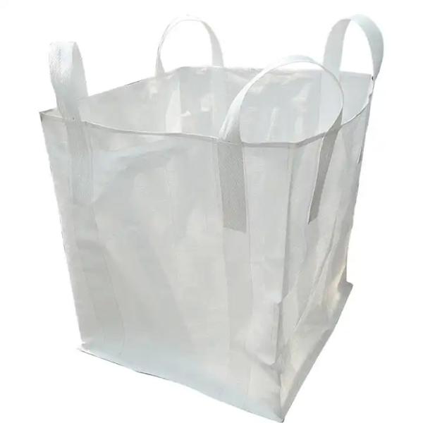 Quality PP FIBC Jumbo Bags Big Bulk Super Sack 1 Ton 2 Ton 1000kg With Flat Bottom for sale