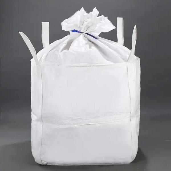 Quality PP FIBC Jumbo Bags Big Bulk Super Sack 1 Ton 2 Ton 1000kg With Flat Bottom for sale