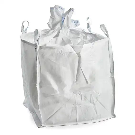 Quality Jumbo FIBC Bulk Bag Food Grade Flat Bottom 1500kg 1000kg Custom for sale