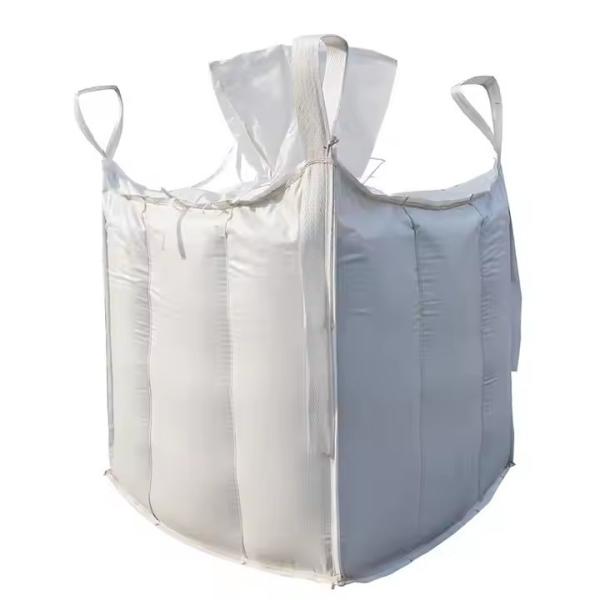 Quality 500kg Capacity PP Woven FIBC Bags Food Grade Big With Cross Corner Loop for sale