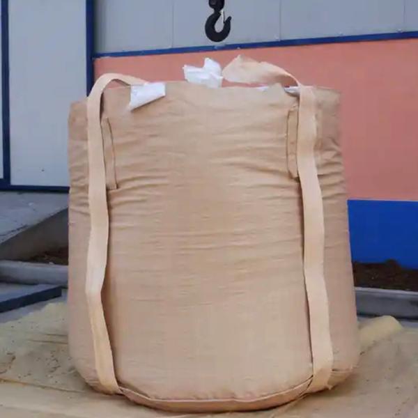 Quality 1 Ton Baffle Big Bag , Jumbo Circular Super Sack Bulk Bag Anti UV for sale