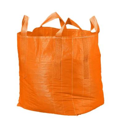 China PP Jumbo Circular FIBC Bag 1000kg Super Sack U Type Voor zand Aanpasbaar Te koop