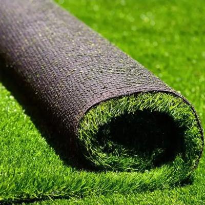 China Waterproof Artificial Carpet Grass , Synthetic Lawn Garden Artificial Grass 20-50mm for sale