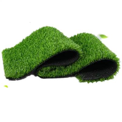 China Synthetic Green Artificial Lawn Grass Football Carpet For Landscaping 30mm for sale