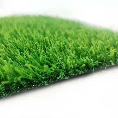 China Paisagem de jardim Grama artificial Ralo verde A prova de fogo 18mm 20mm 25mm à venda