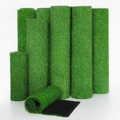 Chine Tissus en fils droits en herbe artificielle en gazon synthétique pour jardin 2x25m à vendre