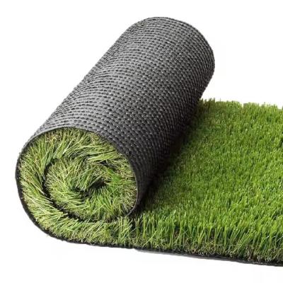 China 15000 Density Artificial Grass Mat For Football Landscape Carpet for sale