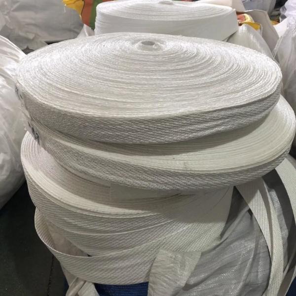 Quality Woven Polypropylene Ton Bag Belt , Lifting Loops PP Webbing FIBC Bag Sling for sale