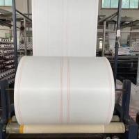 Quality FIBC Sack PP Woven Laminated Fabric Roll 50-300GSM UV Protection Customized for sale