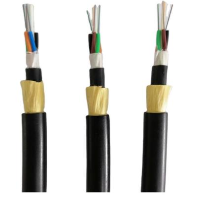 China PBT 144F ADSS Fiber Cable All Dielectric Self Supporting Cable for sale