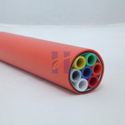China FTTH Fibre to The Home 7WAY 5/3.5MM Air Blown Fiber Microduct Optical Networks Te koop