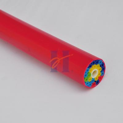China 24 Ways 5/3.5mm HDPE Air Blown Fiber Microduct For Air Jetting Microduct Cable en venta