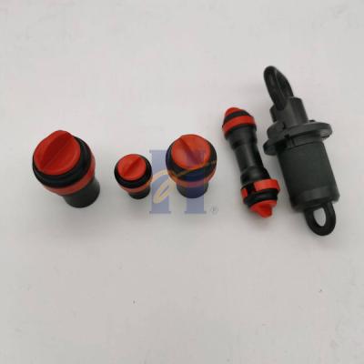 China Polyacetal Washer Red or Green Connect Two 5/3.5 Microduct Connector en venta