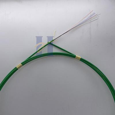 Chine Flexible 5/3.5mm Blown Microduct FTTH Drop Fiber Optic Cable For Easy Installation à vendre