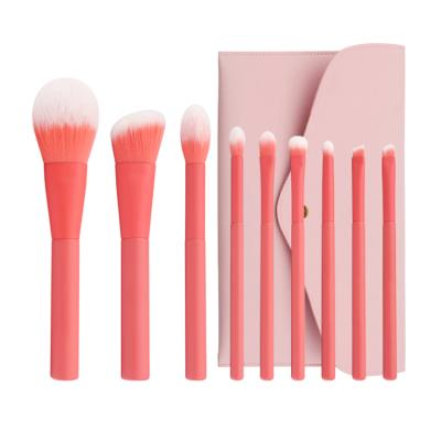 China Red enthusiastic makeup brush set for gift 9pcs high quality makeup brush custom make up brushes for sale