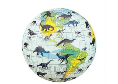 China SGS Inflatable Earth Balloon / World Balloon With Interesting Pattern Printing for sale