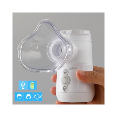 China Multi Channel Mesh Asthma Inhaler Nebulizer Portable 2.5μm Dual Chamber for sale