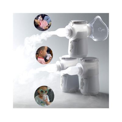 China 3μm Cough Mesh Nebulizer Portable Battery Dual Channel Modes For Cough for sale