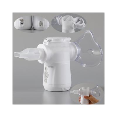 China Manufacturer DC cough home adult Inhaler kids Nebulizer machine Battery Portable Mesh Nebulizer for sale