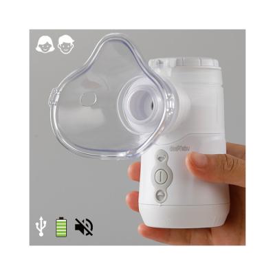 China Portable Cough Inhaler Machine Double Modes Mesh Home Health Nebulizer for sale