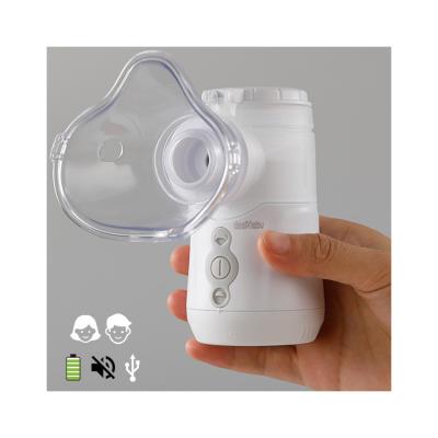 China DC USB Breathing Adult Nebulizer Machine Cough Bronchus 3.35μM 0.4mL/Min for sale