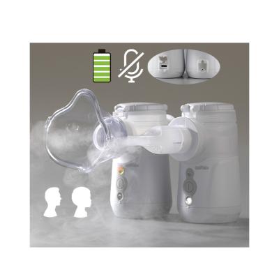 China Adult Hospital Nebulizer Machine Treatment For Cold DC 3V With Mouthpiece Mask for sale